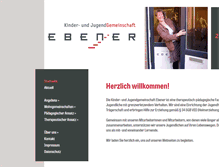 Tablet Screenshot of kjg-ebener.de